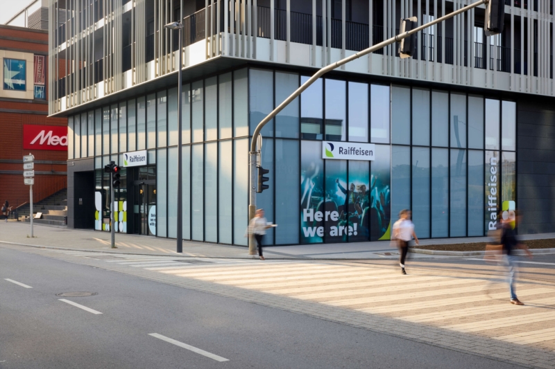 Image 1 : Banques à Esch-sur-Alzette : Banque Raiffeisen Agence Esch-Belval