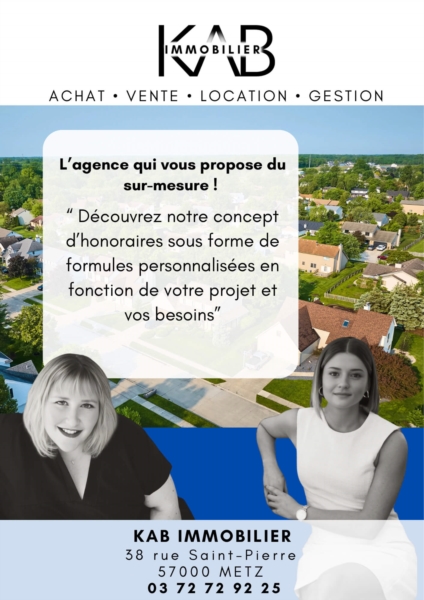 Image 3 : Agence immobilière à Metz : KAB IMMOBILIER - Agence immobilière Metz