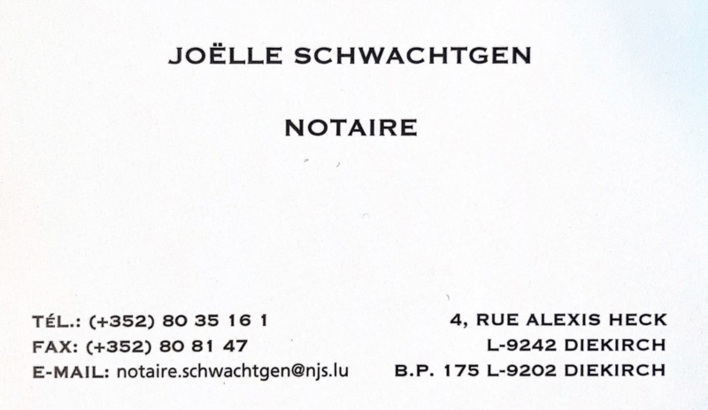 Image 3 : Notaire à Diekirch : Etude Joelle Schwachtgen - Notaire